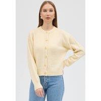 Dexia Women's Sophisticated Cardigan with Effortless Style in Ecru | Size: Medium