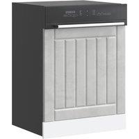 Berkfield Home Dishwasher Panel Lucca Concrete Grey Engineered Wood