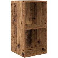 Berkfield Home TV Cabinet with Shelf Old wood 37 x 37 x 72 cm Engineered wood in Brown