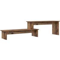 Berkfield Home TV Cabinet with Shelf Old wood 180 x 30 x 43 cm Engineered wood in Brown