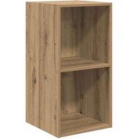 Berkfield Home TV Cabinet Artisan oak 37 x 37 x 72 cm Engineered wood in Brown