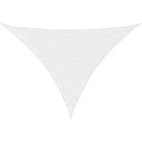 Berkfield Home Sunshade Sail Oxford Fabric Triangular 3x4x4 m White