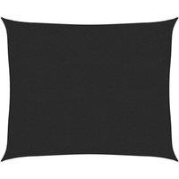 Berkfield Home Sunshade Sail 160 g/m Black 2.5x3 m HDPE