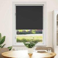 Berkfield Home Roller Blind Blackout 80 x 175 cm Black