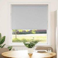 Berkfield Home Roller Blind Blackout Light Grey 150x175 cm Fabric Width 146.6 cm