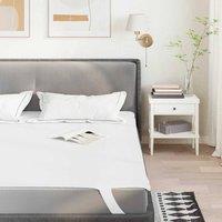 Berkfield Home Mattress Protector White 90x220 cm Waterproof