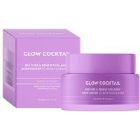 GlowCocktail London RESTORE & RENEW COLLAGEN MOISTURISER 50ml in Purple