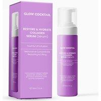 GlowCocktail London Glow Cocktail Restore & Hydrate Collagen Serum 30ml in Purple