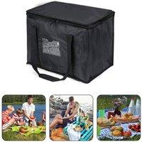Havendro 70L Thermal Insulated Pizza & Food Delivery Bag in Black