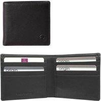 Mala leather Men's Men's Slim Leather Classic Wallet with RFID Protection in Black