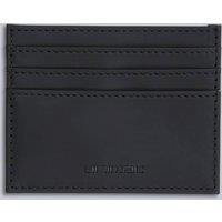 Animal Men's Lightweight Durable Compact Stylish Sleek Leather Multiple Card Holder in Black