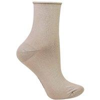 Steven Women's Bamboo Sensory Socks - Soft Seamless Design for All Day Comfort Socks in Beige | Size: 3-5