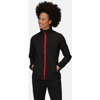 Regatta Women's Ablaze Printable Softshell Jacket in Black | Size: 20