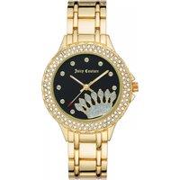 Juicy Couture Women's JC1282BKGB 36mm Quartz Watch in Gold