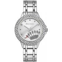 Juicy Couture Women's JC1283SVSV 36mm Quartz Watch in Silver