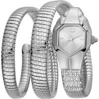 Just Cavalli Women's Just Glam EVO 1 silver Dial Stainless Steel Bracelet Watch