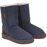 Celtic & Co Women's Shearling House Boots in Dark Navy | Size: 7