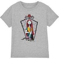 The Nightmare Before Christmas Sally Frame Kids T-Shirt Light Grey | Size: 5-6 Years