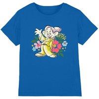 Disney Snow White Greetings From Dopey kids t-shirt in Royal | Size: 3-4 Years
