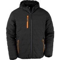 Result Men's Compass Padded Jacket in Dark Brown | Size: XL