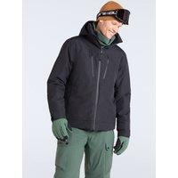 Animal Men's 'Arctic' Waterproof Comfortable Adjustable Hood Warm Winter Ski Jacket in Black | Size: Medium