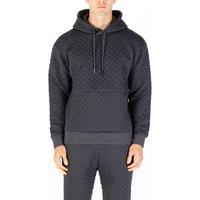 Luke 1977 Men's Melrose Texture Overhead Hoodie in Charcoal | Size: XL