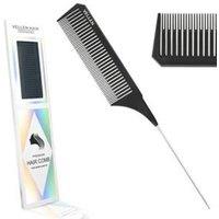 Vellen Weave Pin Tail Hair Comb For Highlighting - Black