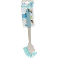 JVL Pro Clean Anti-Bacteria Dish Brush with Extra Bristles in Blue | Size: 1 Pack