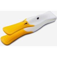 Zeal Silicone Duck Toast Tongs in White