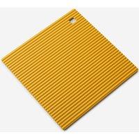 Zeal Silicone Square Hot Mat Trivet 18cm in Mustard