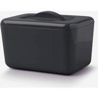Zeal Melamine Insulated Butter Dish with Lid in Dark Grey