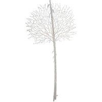 VFM e-Store Christmas Glitter Stem Decoration 88cm x 41cm White X 1 | Size: 88 cm x 41 cm