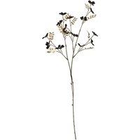 VFM e-Store Christmas Daisy Spray Decoration 91cm x 29cm Black X 1 | Size: 91 cm x 29 cm