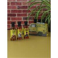 Kimm and Miller (UK) Ltd OF&H Hot Sauce Trio in Yellow | Size: 135ml