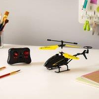 Menkind RED5 Gyro Flyer Remote Control Helicopter in Black