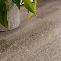 D-C-Fix Rustic Oak Self Adhesive Vinyl Floor Tiles Pack of 11 (1sqm) in Brown | Size: 304.8mm x 304.8mm