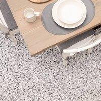 D-C-Fix Terrazzo Self Adhesive Vinyl Floor Tiles Pack of 11 (1sqm) | Size: 304.8mm x 304.8mm