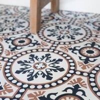 Quadrostyle Gemini Wall & Floor Tile Vinyl Stickers pack of 4 | Size: 300mm x 300mm