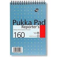 Pukka Reporter's Pad 160 Pages - Lined - Pack of 3