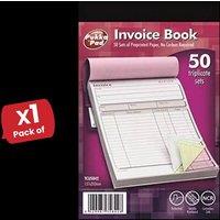 Pukka Pad Ncr Triplicate Invoice Book 203 X 137Mm - Single