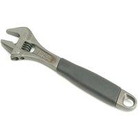 Bahco 9070 Black Ergo Adjustable Wrench 150Mm (6In) in Silver