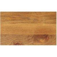Berkfield Home Table Top 50x40x3.8 cm Rectangular Solid Wood Mango in Brown