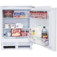 SIA 136L Built In White Integrated Under Counter Fridge With Auto Defrost RFU101