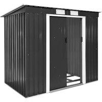 tectake Shed With Pitch Roof | Size: Large