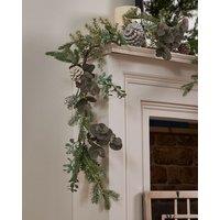 Dibor Alpine Lodge Xmas Table Decoration Christmas Garland 1.5m | Size: Large