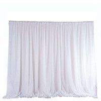 Neel Blue Ice Silk Backdrop - 3x6 Metres in White