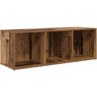 Berkfield Home TV Cabinet with Storage Old wood Engineered Wood in Brown