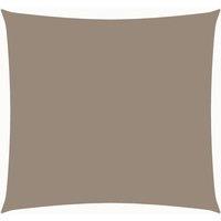 Berkfield Home Sunshade Sail Oxford Fabric Square 4x4 m Taupe