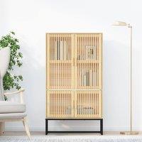 Berkfield Home Highboard 70x35x125 cm Engineered Wood in Brown | Size: 70 x 35 x 125 cm