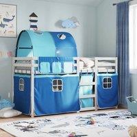 Berkfield Home Bunk Bed without Mattress Blue 90x200 cm Solid Wood Pine